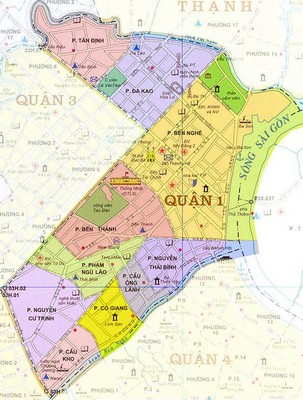 Map of District 1
