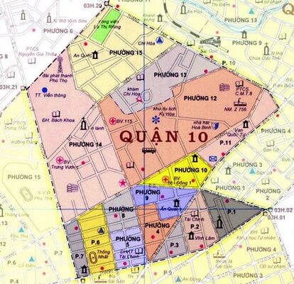 Map of District 10