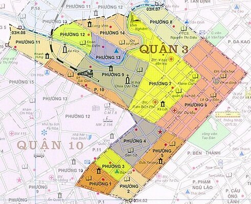 Map of District 3