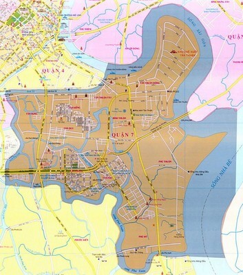 Map of District 7