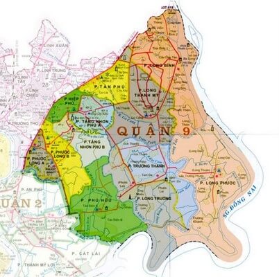 Map of District 9