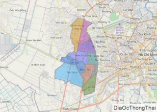 Tổng hợp thông tin và bản đồ quy hoạch Quận Bình Tân