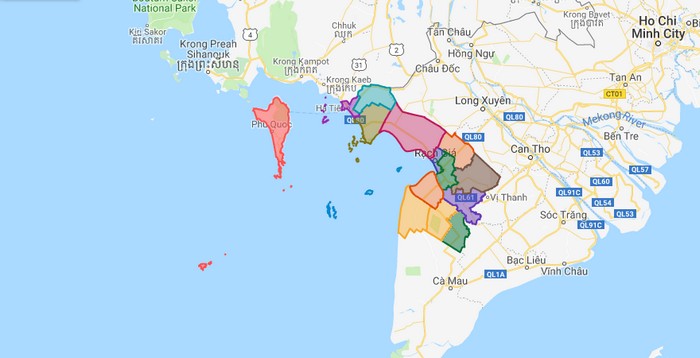 Bản đồ tỉnh Kiên Giang chi tiết mới nhất 2022 - Địa Ốc ...