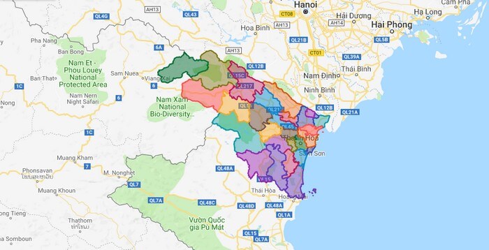 Bản đồ tỉnh Thanh Hóa chi tiết mới nhất 2021 - Địa Ốc Thông Thái