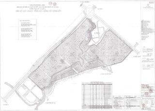 Bản đồ quy hoạch 1/2000 Khu công nghiệp Cát Lái cụm II (3 giai đoạn) 124ha