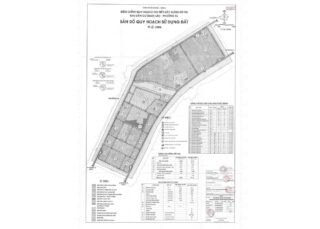 Bản đồ quy hoạch 1/2000 khu dân cư Rạch Lào và phần còn lại phường 15