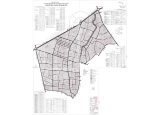 Bản đồ quy hoạch 1/2000 Khu 3 quận Tân Phú