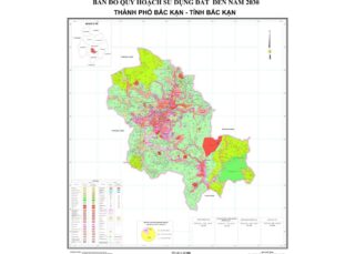 Tổng hợp thông tin và bản đồ quy hoạch Thành Phố Bắc Kạn