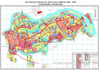 Tổng hợp thông tin và bản đồ quy hoạch Huyện Gia Bình