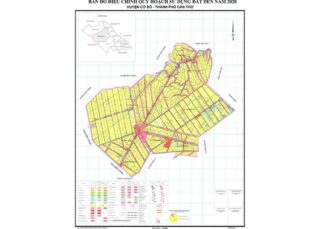 Tổng hợp thông tin và bản đồ quy hoạch Huyện Cờ Đỏ
