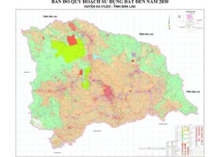 Tổng hợp thông tin và bản đồ quy hoạch Huyện Ea H'leo