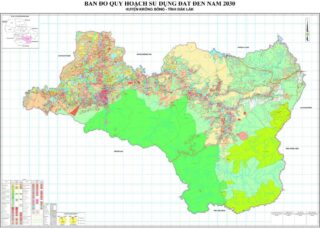 Tổng hợp thông tin và bản đồ quy hoạch Huyện Krông Bông