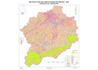 Tổng hợp thông tin và bản đồ quy hoạch Huyện Đắk R'Lấp