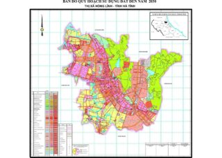Tổng hợp thông tin và bản đồ quy hoạch Thị xã Hồng Lĩnh