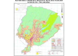 Tổng hợp thông tin và bản đồ quy hoạch Huyện Đạ Tẻh
