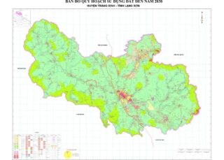 Tổng hợp thông tin và bản đồ quy hoạch Huyện Tràng Định