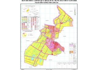 Tổng hợp thông tin và bản đồ quy hoạch Thị xã Kiến Tường