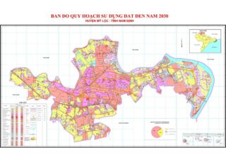Tổng hợp thông tin và bản đồ quy hoạch Huyện Mỹ Lộc