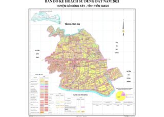 Tổng hợp thông tin và bản đồ quy hoạch Huyện Gò Công Tây