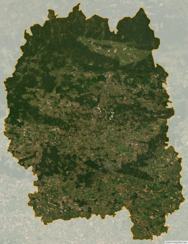 Bản đồ vệ tinh tỉnh Zhytomyr