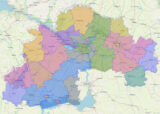 Bản đồ tỉnh Dnipropetrovs'k, Ukraine