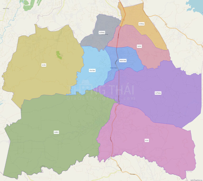 High-resolution political map of Chu Puh