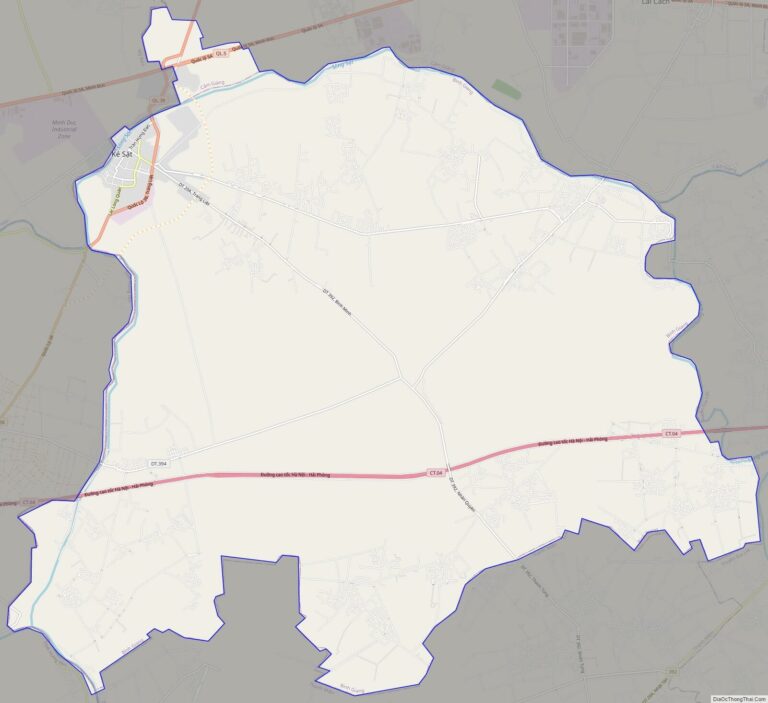 Binh Giang street map