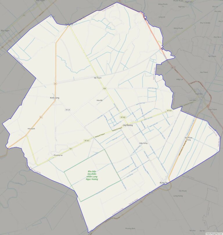 Phung Hiep street map