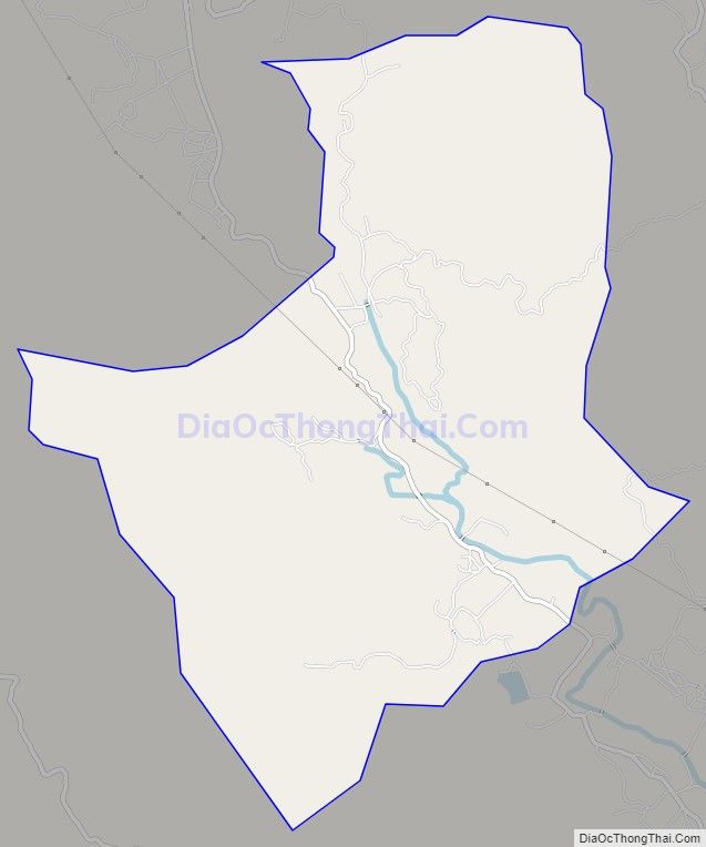 Bản đồ giao thông xã Do Nhân (cũ), huyện Tân Lạc