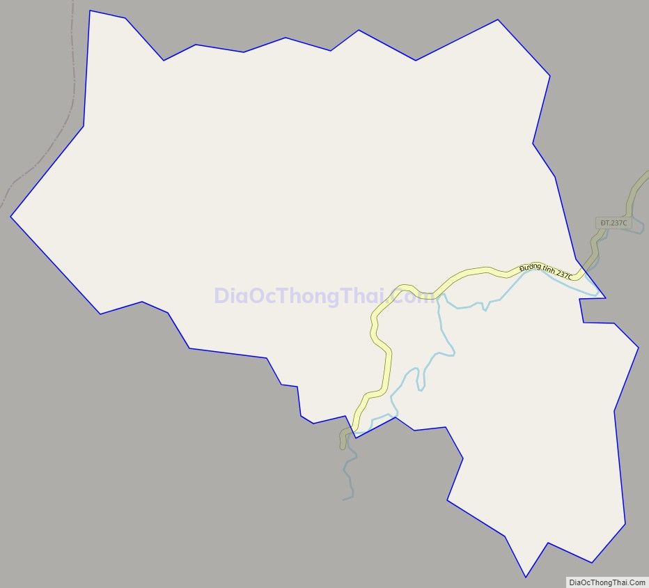Bản đồ giao thông xã Xuân Tình (cũ), huyện Lộc Bình