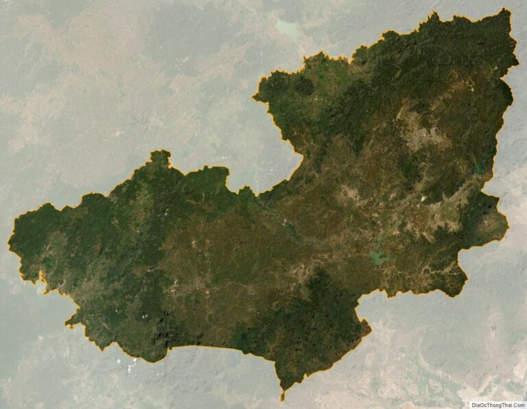 Bản đồ vệ tinh Lâm Đồng
