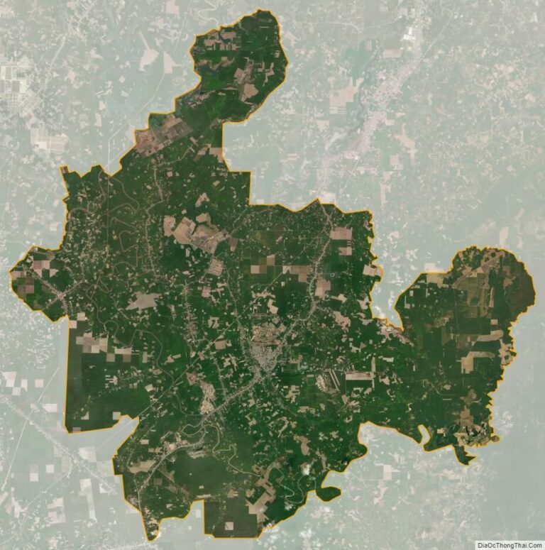 Phu Giao satellite map