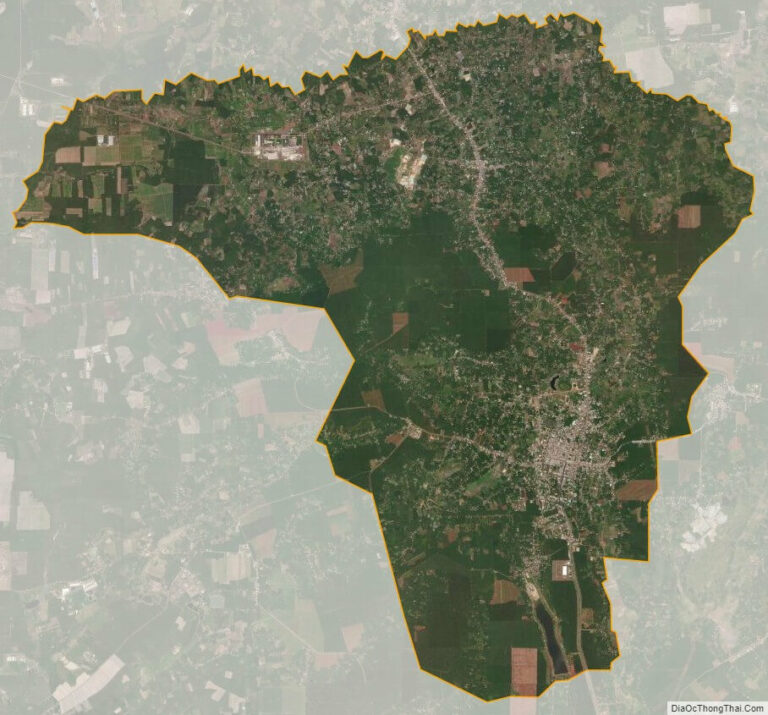 Binh Long satellite map