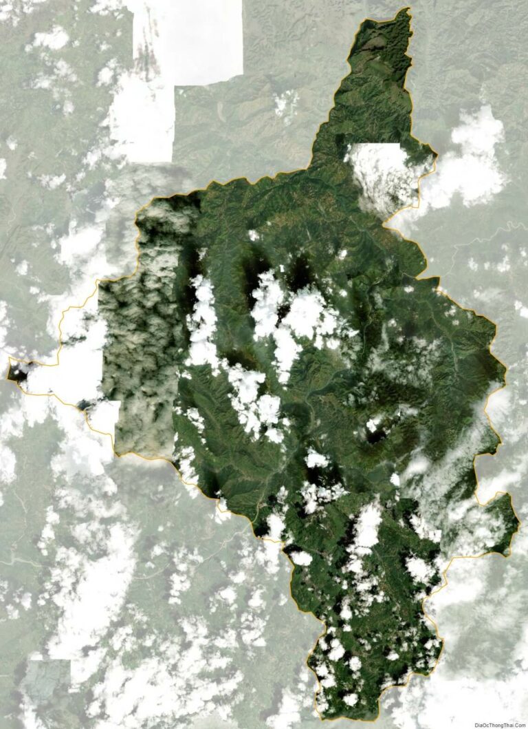Bao Lam satellite map