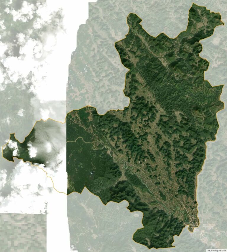 Phuc Hoa satellite map