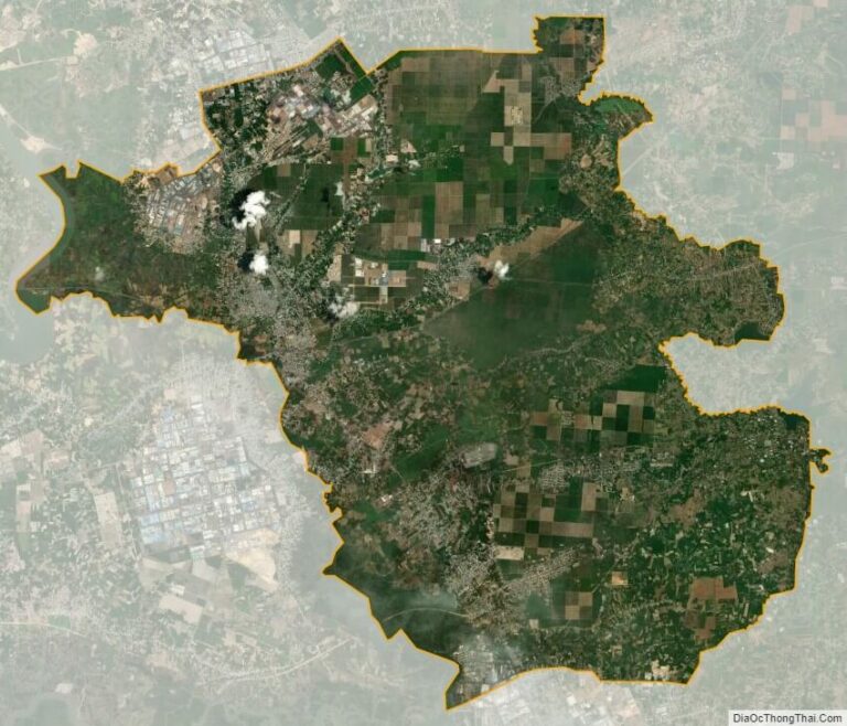 Long Thanh satellite map