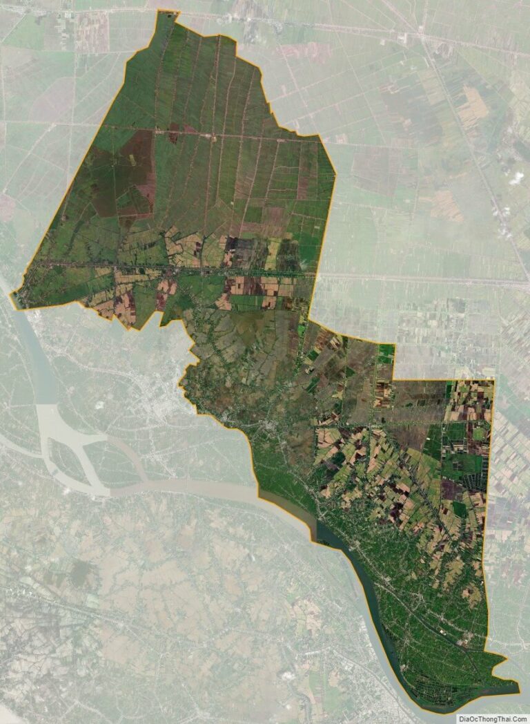 Cao Lanh satellite map