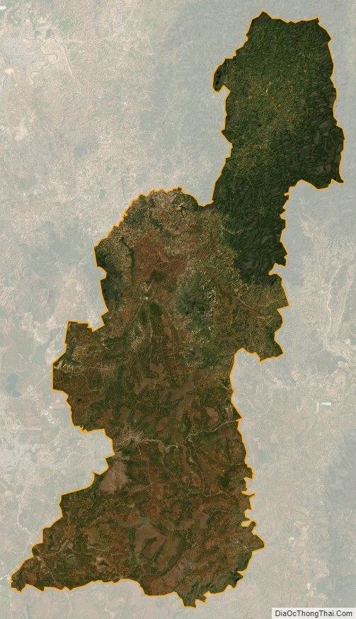 Dak Doa satellite map