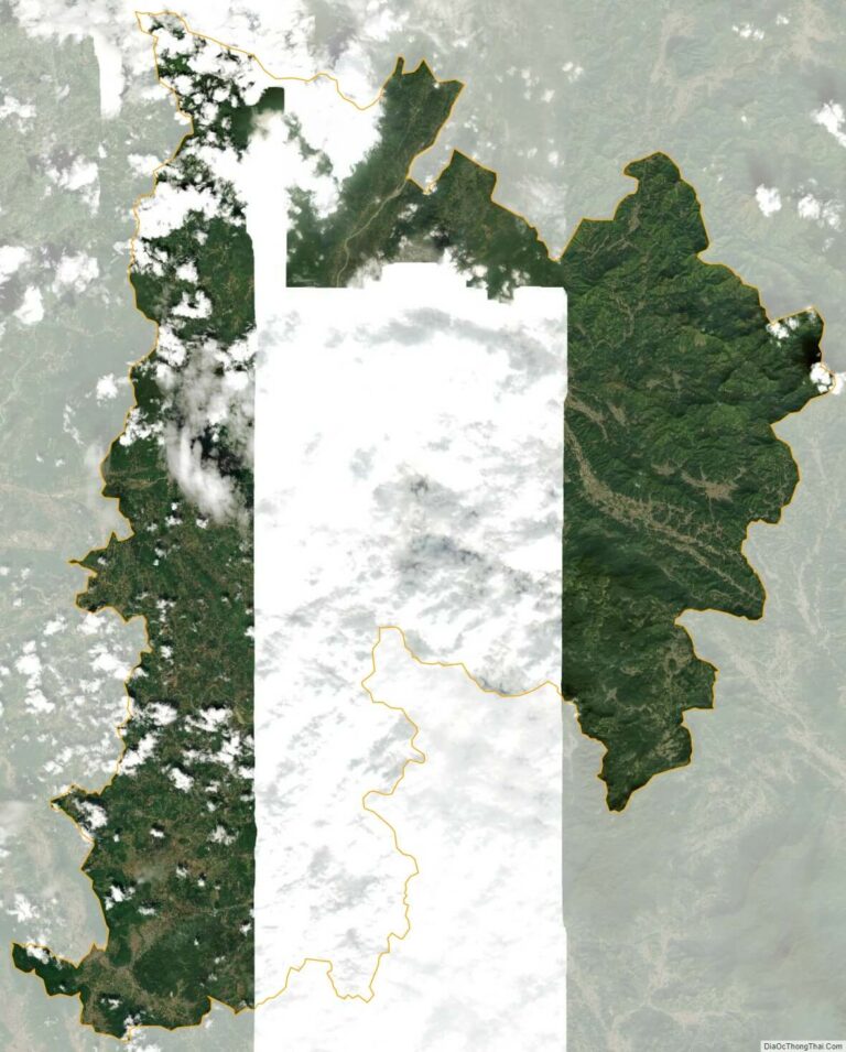 Bac Quang satellite map