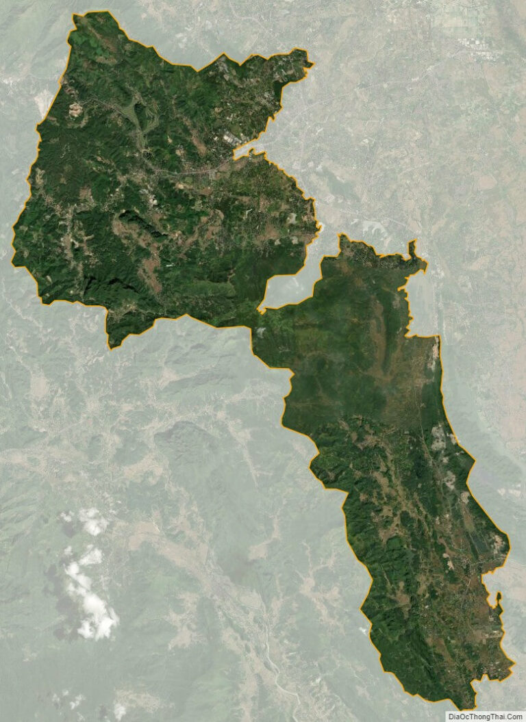 Luong Son satellite map