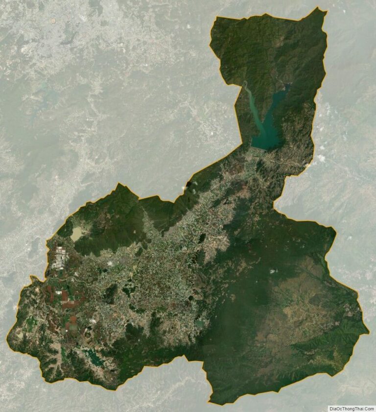 Don Duong satellite map