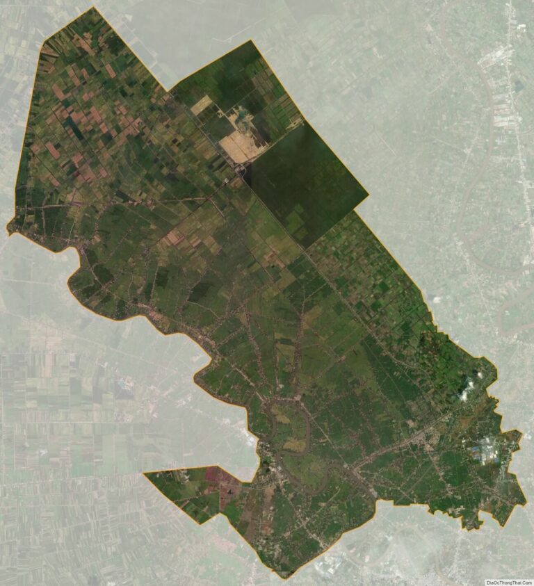 Thu Thua satellite map