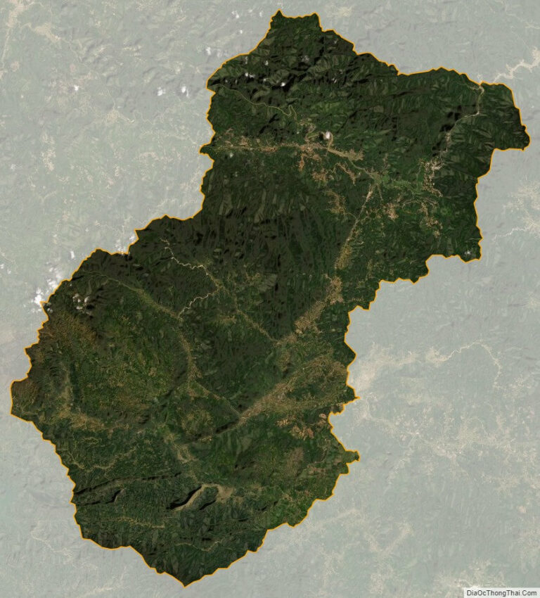 Que Phong satellite map