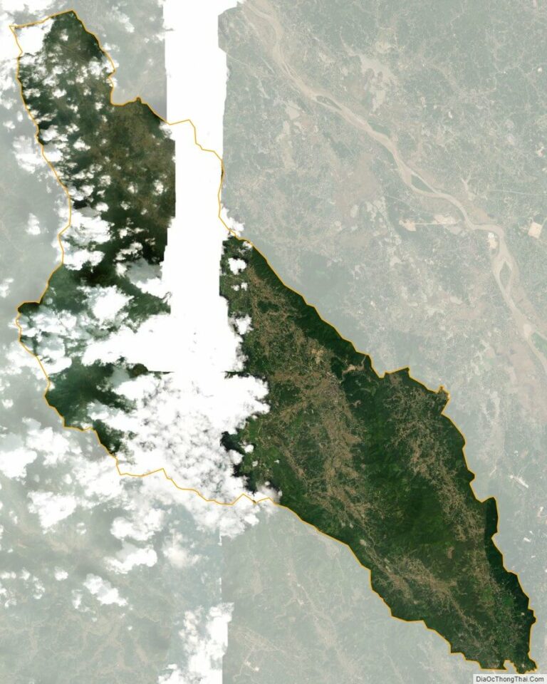 Yen Lap satellite map