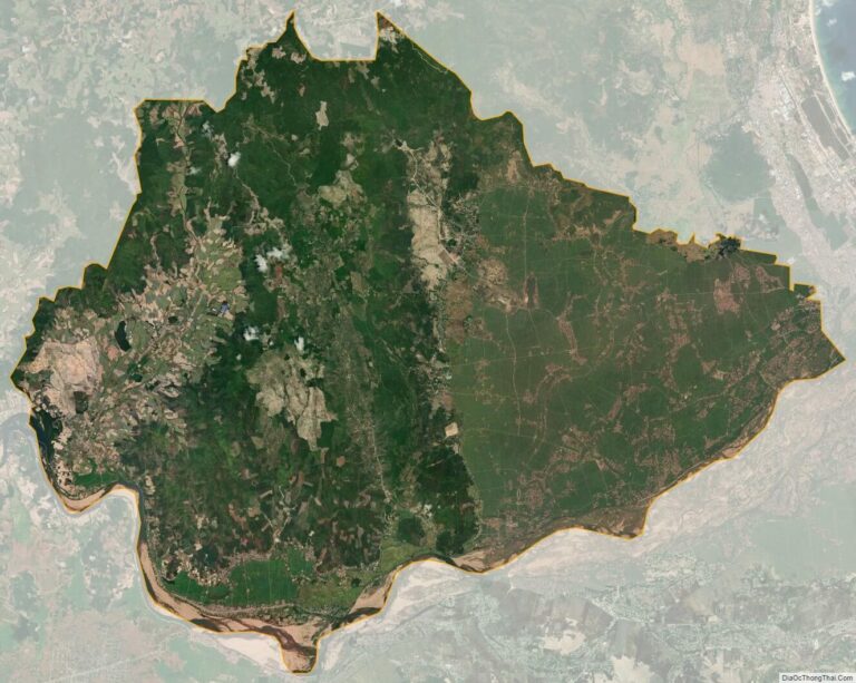 Phu Hoa satellite map