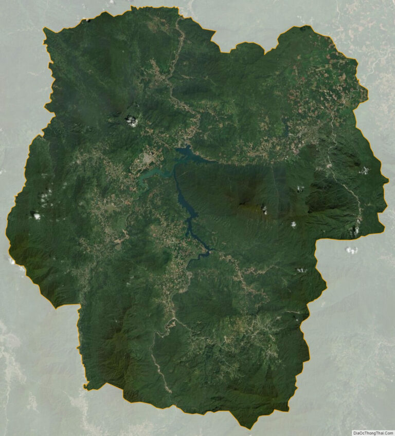 Bản đồ vệ tinh huyện Phước Sơn