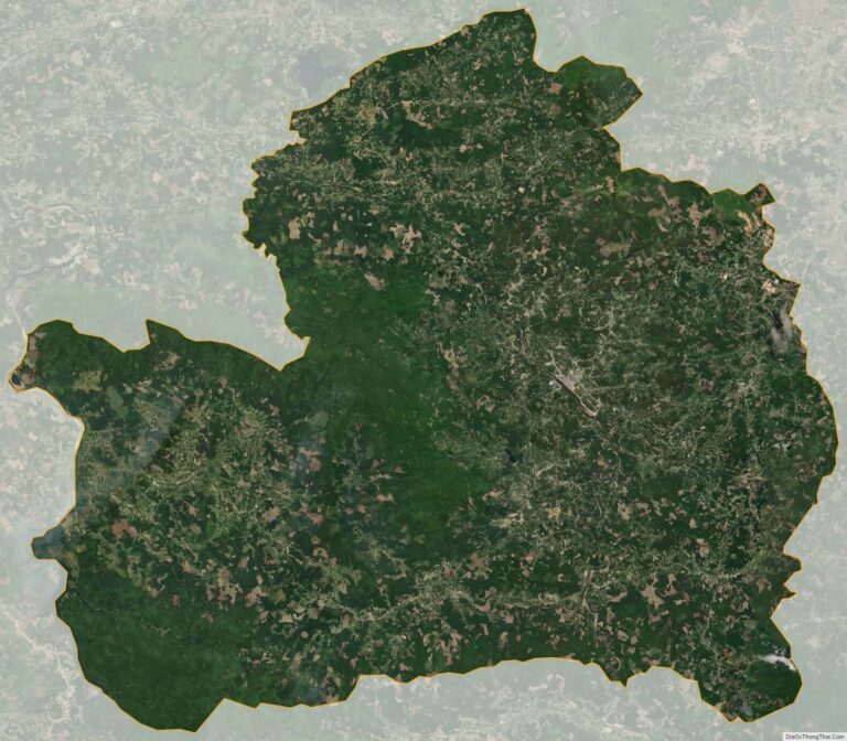 Bản đồ vệ tinh huyện Tiên Phước