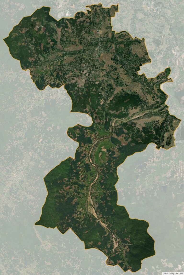 Bản đồ vệ tinh huyện Nghĩa Hành