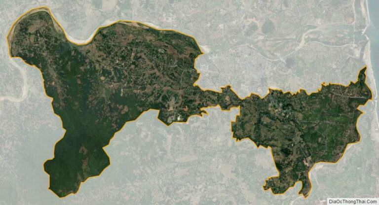 Bản đồ vệ tinh huyện Tư Nghĩa