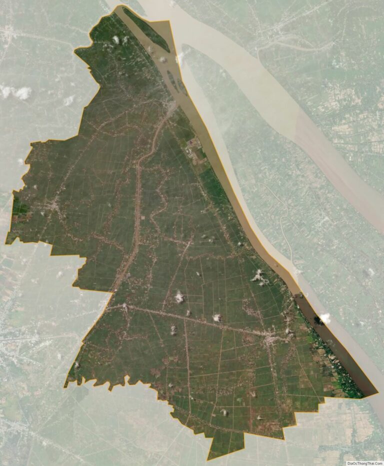 Long Phu satellite map